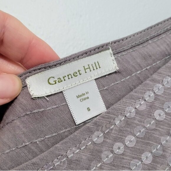 Garnet Hill Festive Allover Sequin Sleeveless‎ Maxi Dress Size S Wedding Formal - Picture 5 of 11